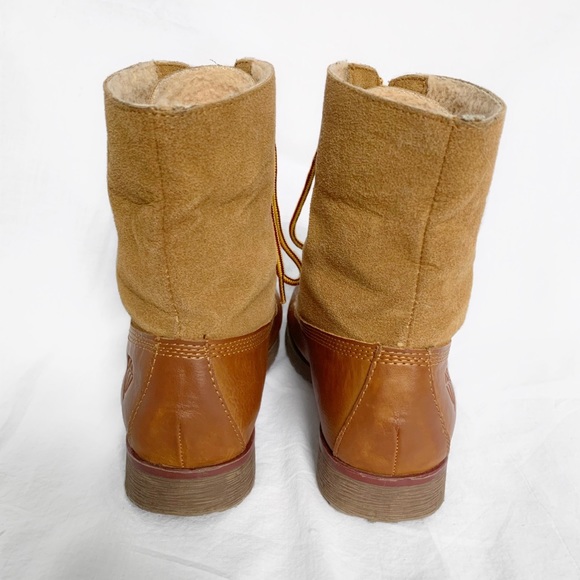 Women’s Rock And Candy Brown faux leather boots - Picture 3 of 7